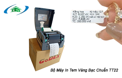 Bộ Máy In Tem Vàng Bạc Chuẩn Thông Tư 22 Năm 2026