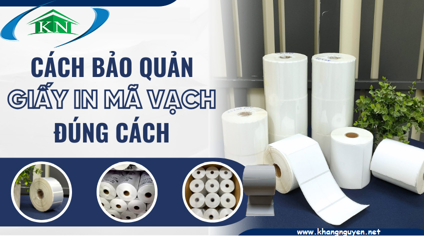 Cách bảo quản giấy in decal mã vạch đúng cách