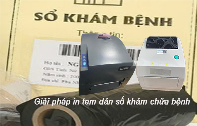Máy In Tem Dán Sổ Khám Bệnh Tại Hà Nội 