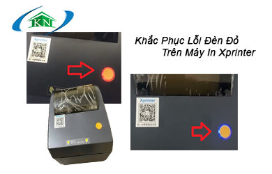 Khắc Phục Lỗi Đèn Đỏ Trên Máy In Xprinter