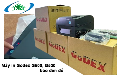 Khắc Phục Lỗi Máy In Godex G500 G530 Báo Đèn Đỏ