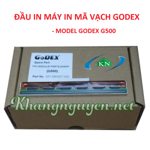 Đầu in máy in mã vạch Godex G500