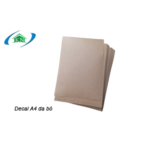Nơi bán giấy decal A4 da bò