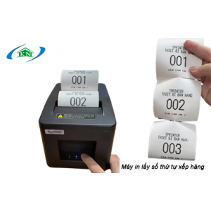 Máy POS in lấy số thứ tự xếp hàng