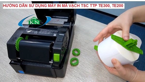 Hướng dẫn sử dụng máy in mã vạch TSC TTP TE300 TE200