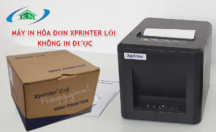 Máy in hóa đơn Xprinter lỗi không in được